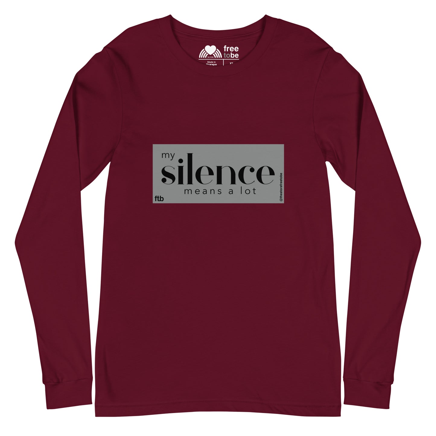 Long Sleeve Tee [MY SILENCE]