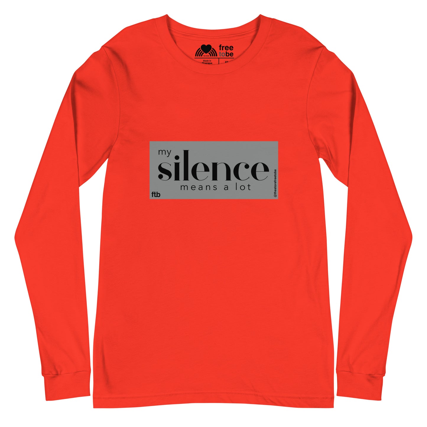 Long Sleeve Tee [MY SILENCE]